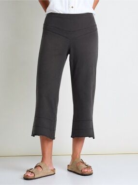 Toad&Co Charcoal Knit Pull-On Pants